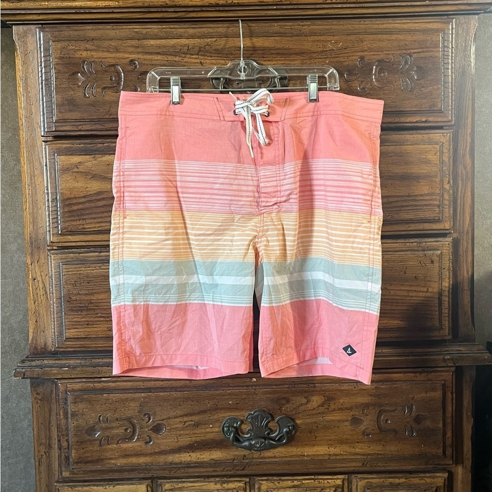 Sperry Striped Swim Shorts